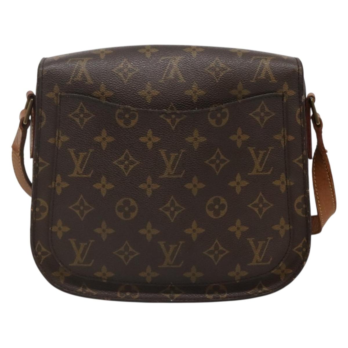LOUIS VUITTON Monogram Monogram Saint Cloud GM Shoulder Bag M51242 Auth 140932