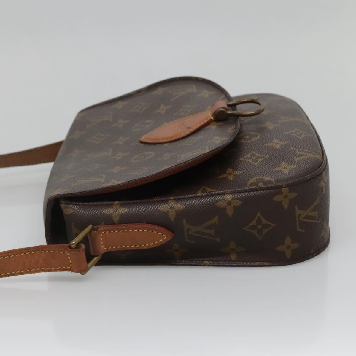 LOUIS VUITTON Monogram Monogram Saint Cloud GM Shoulder Bag M51242 Auth 140932