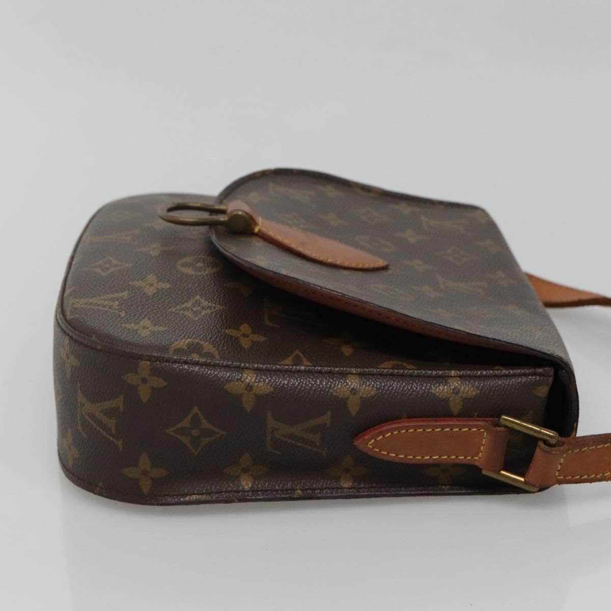 LOUIS VUITTON Monogram Monogram Saint Cloud GM Shoulder Bag M51242 Auth 140932
