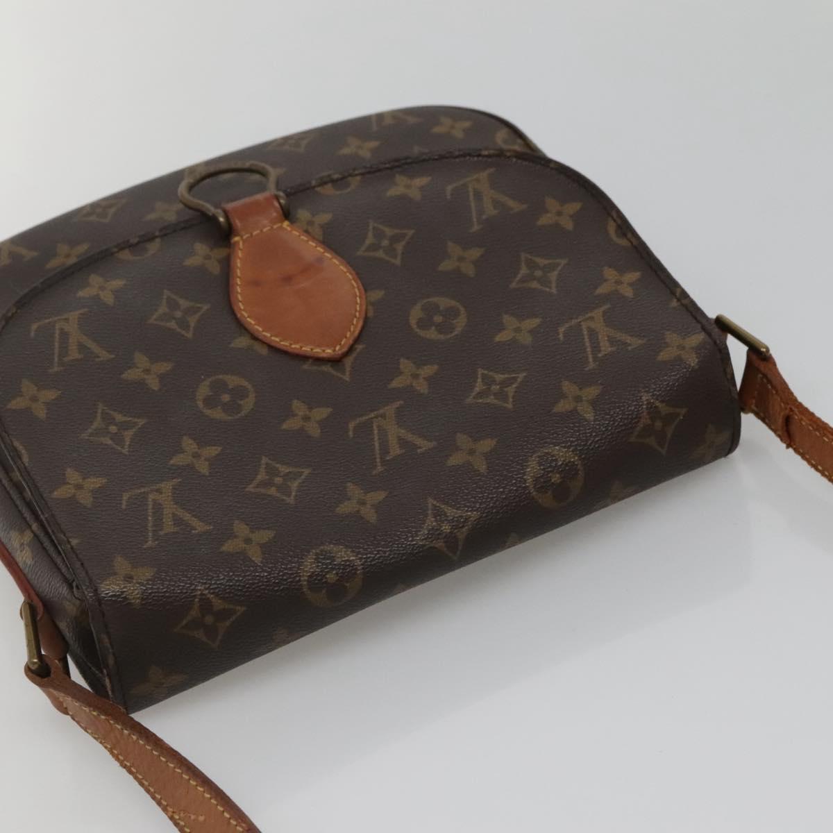 LOUIS VUITTON Monogram Monogram Saint Cloud GM Shoulder Bag M51242 Auth 140932