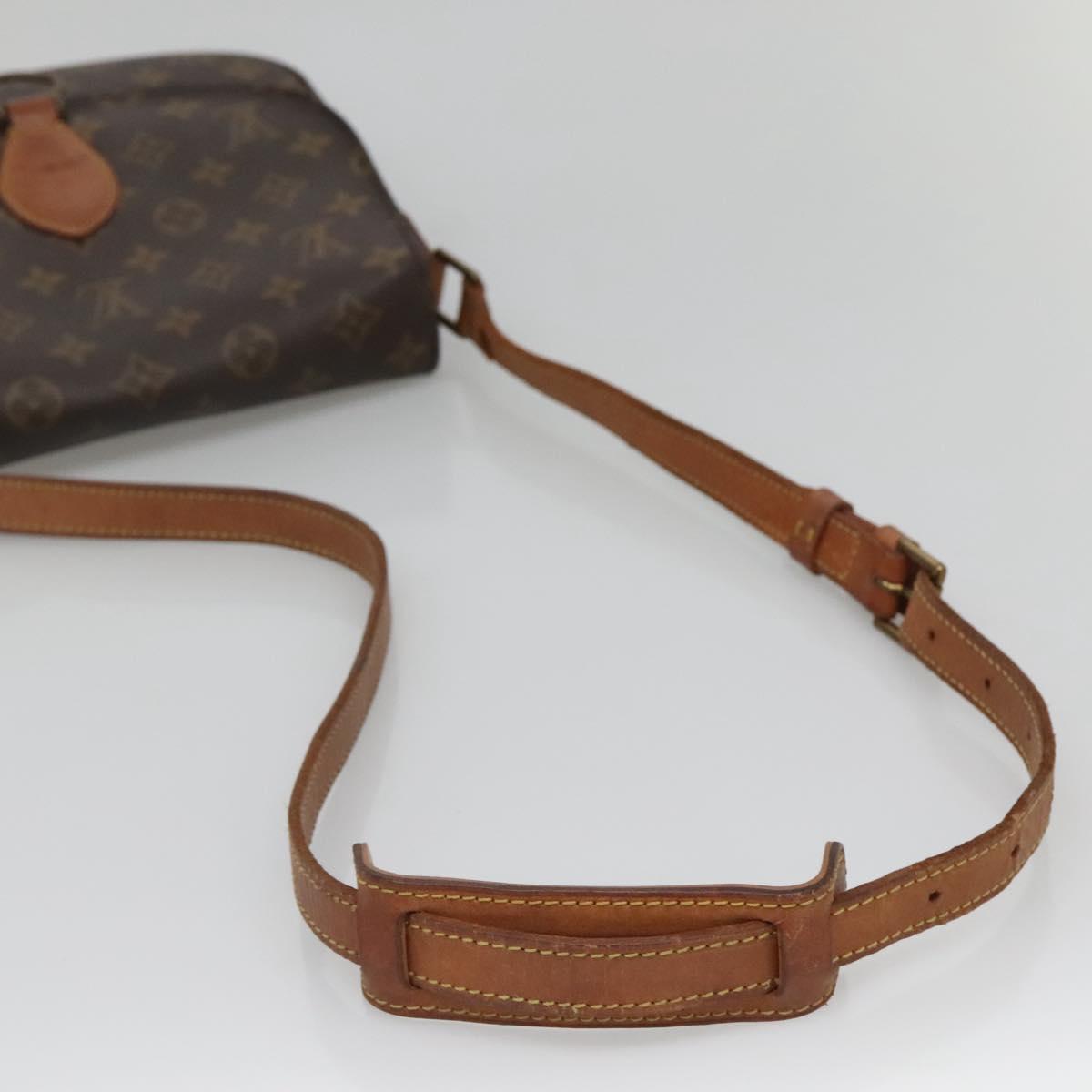 LOUIS VUITTON Monogram Monogram Saint Cloud GM Shoulder Bag M51242 Auth 140932