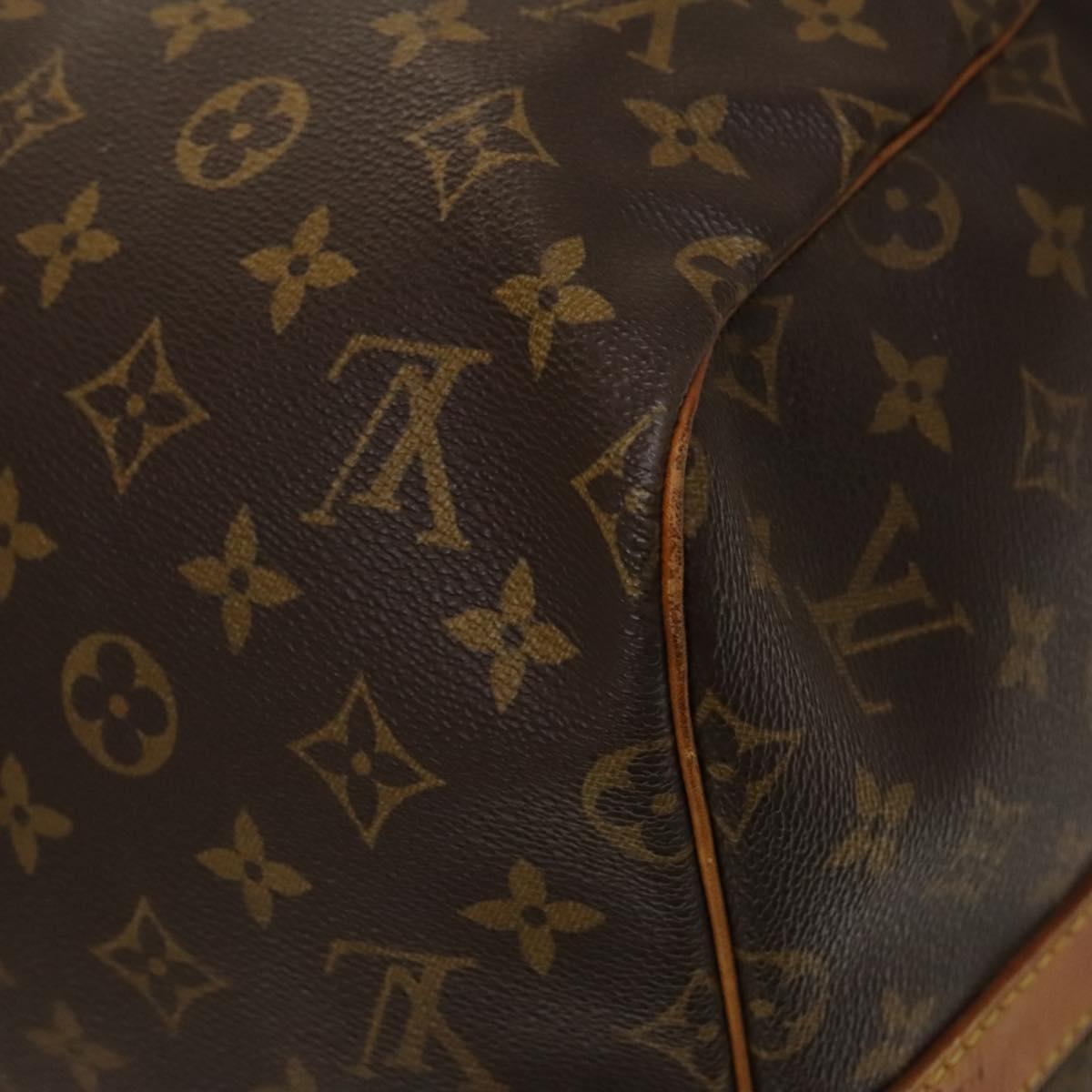 LOUIS VUITTON Monogram Keepall Bandouliere 55 Boston Bag M41414 LV Auth 140940