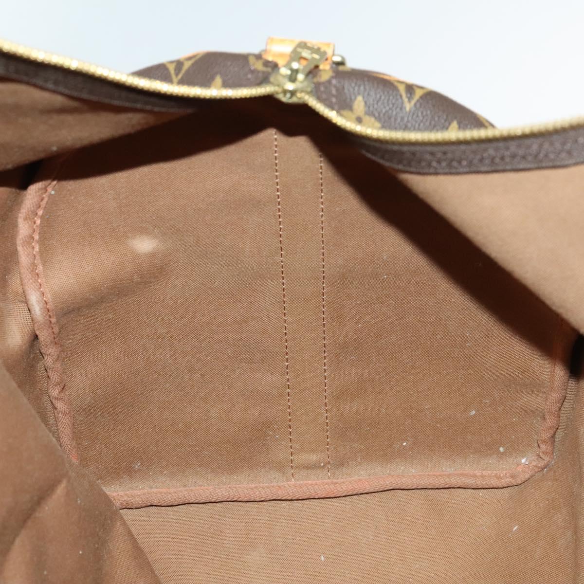 LOUIS VUITTON Monogram Keepall Bandouliere 55 Boston Bag M41414 LV Auth 140940