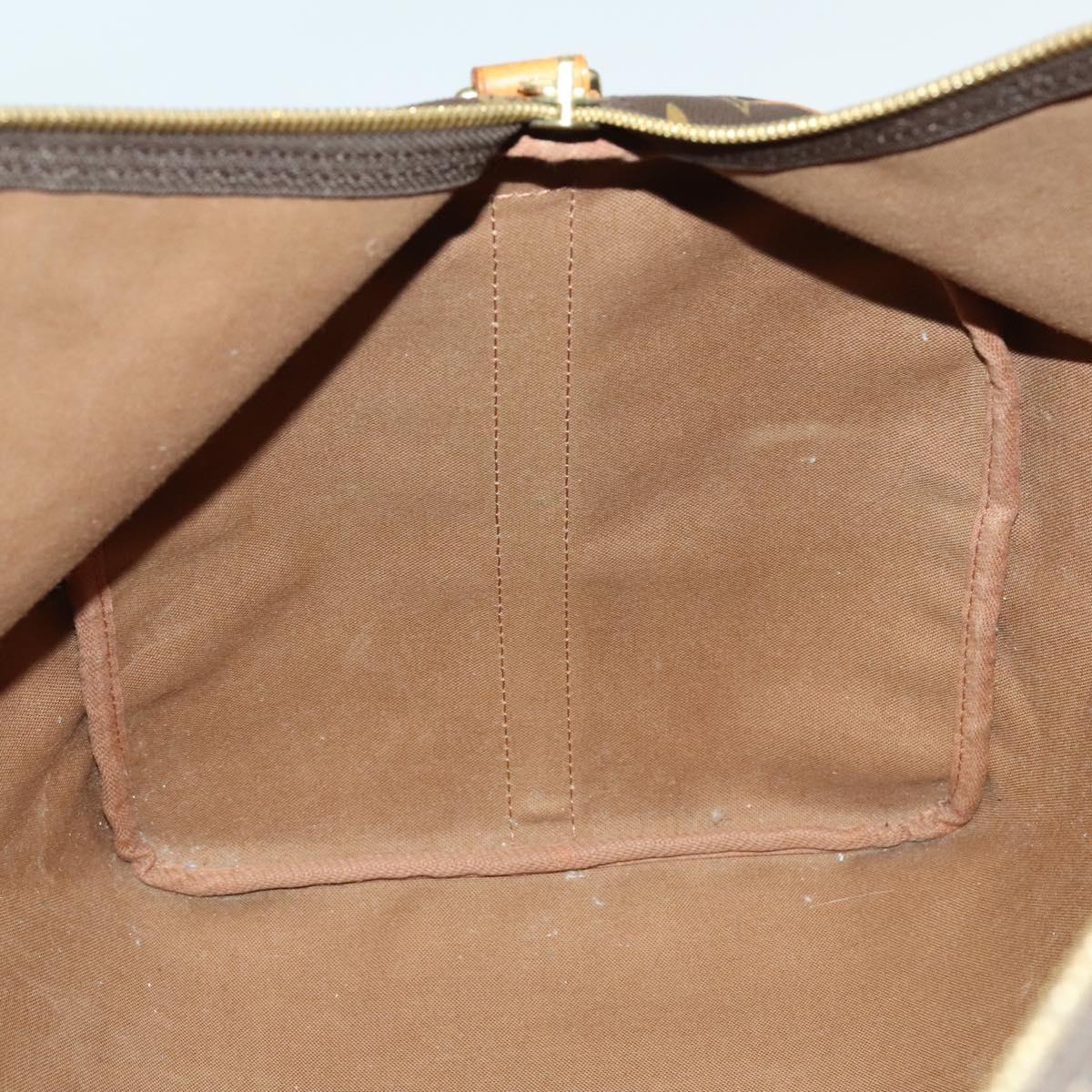 LOUIS VUITTON Monogram Keepall Bandouliere 55 Boston Bag M41414 LV Auth 140940