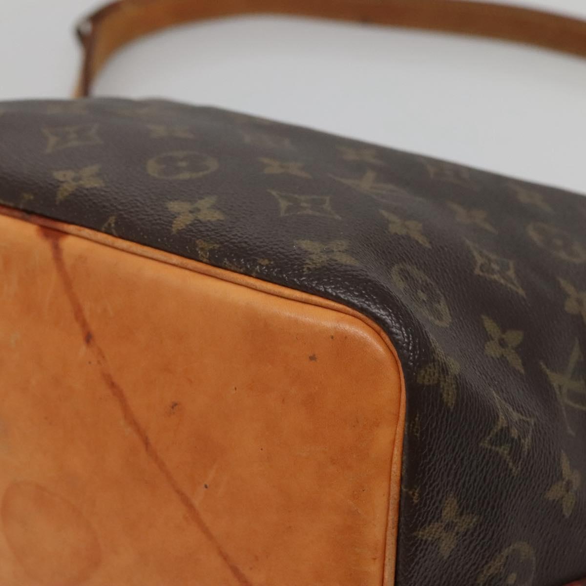 LOUIS VUITTON Monogram Petit Noe Shoulder Bag M42226 LV Auth 140941