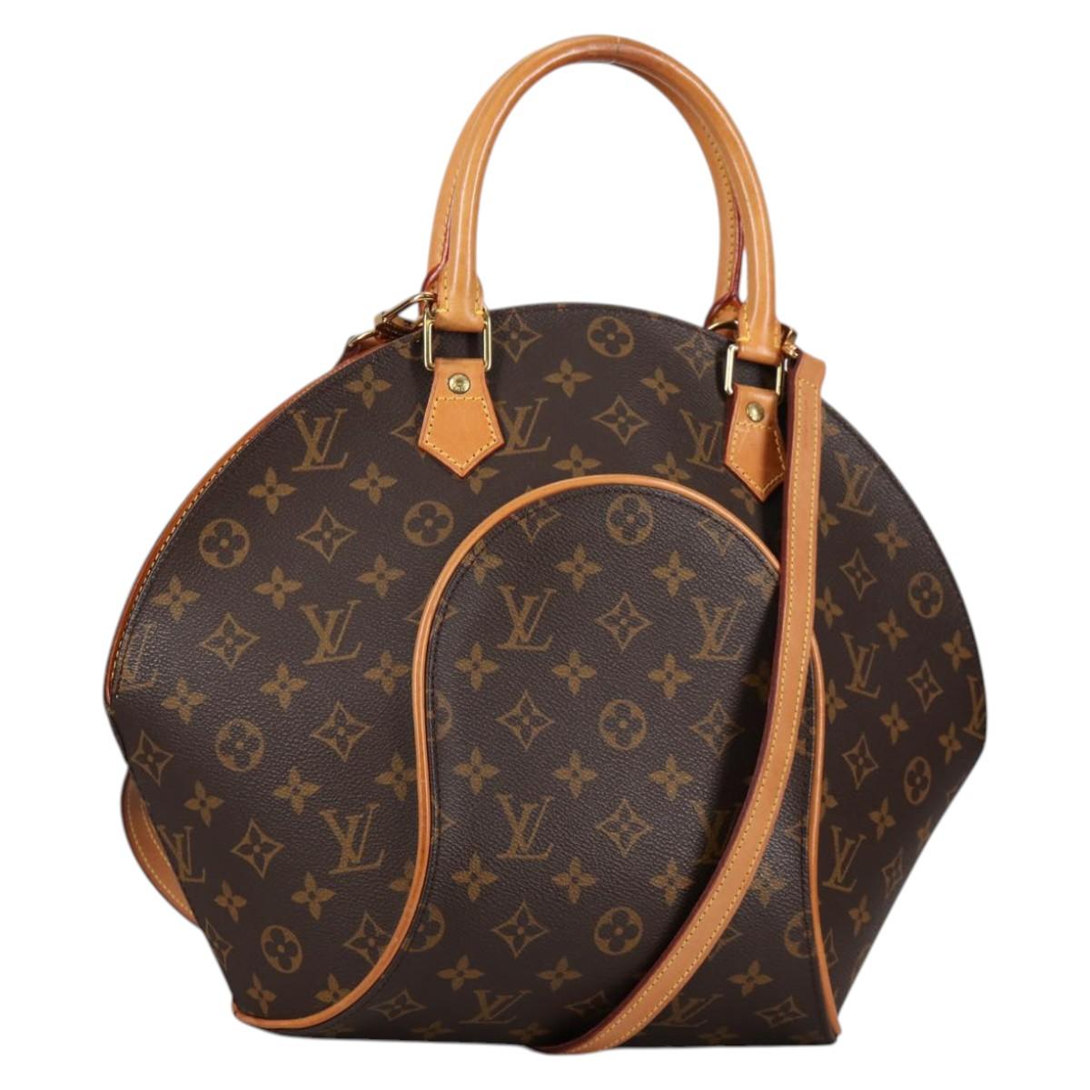 LOUIS VUITTON Monogram Ellipse MM Hand Bag M51126 LV Auth 140957V