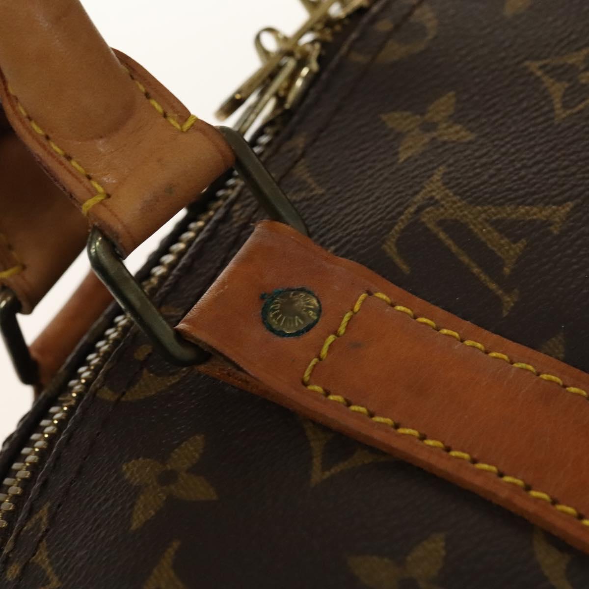 LOUIS VUITTON Monogram Keepall 50 Boston Bag M41426 LV Auth 140961