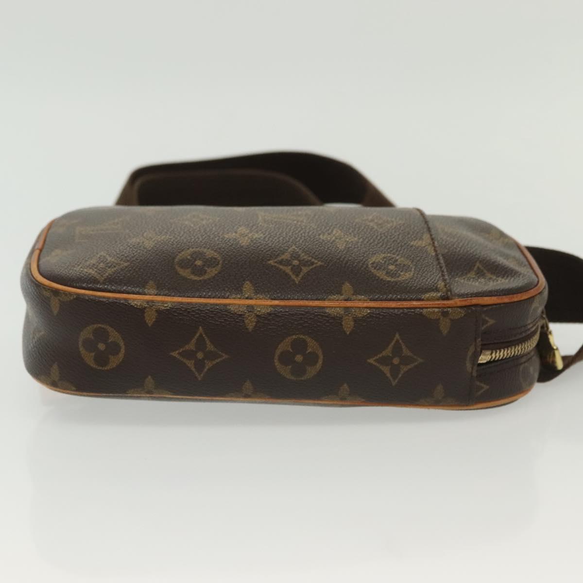 LOUIS VUITTON Monogram Pochette Gange Shoulder Bag M51870 LV Auth 140971