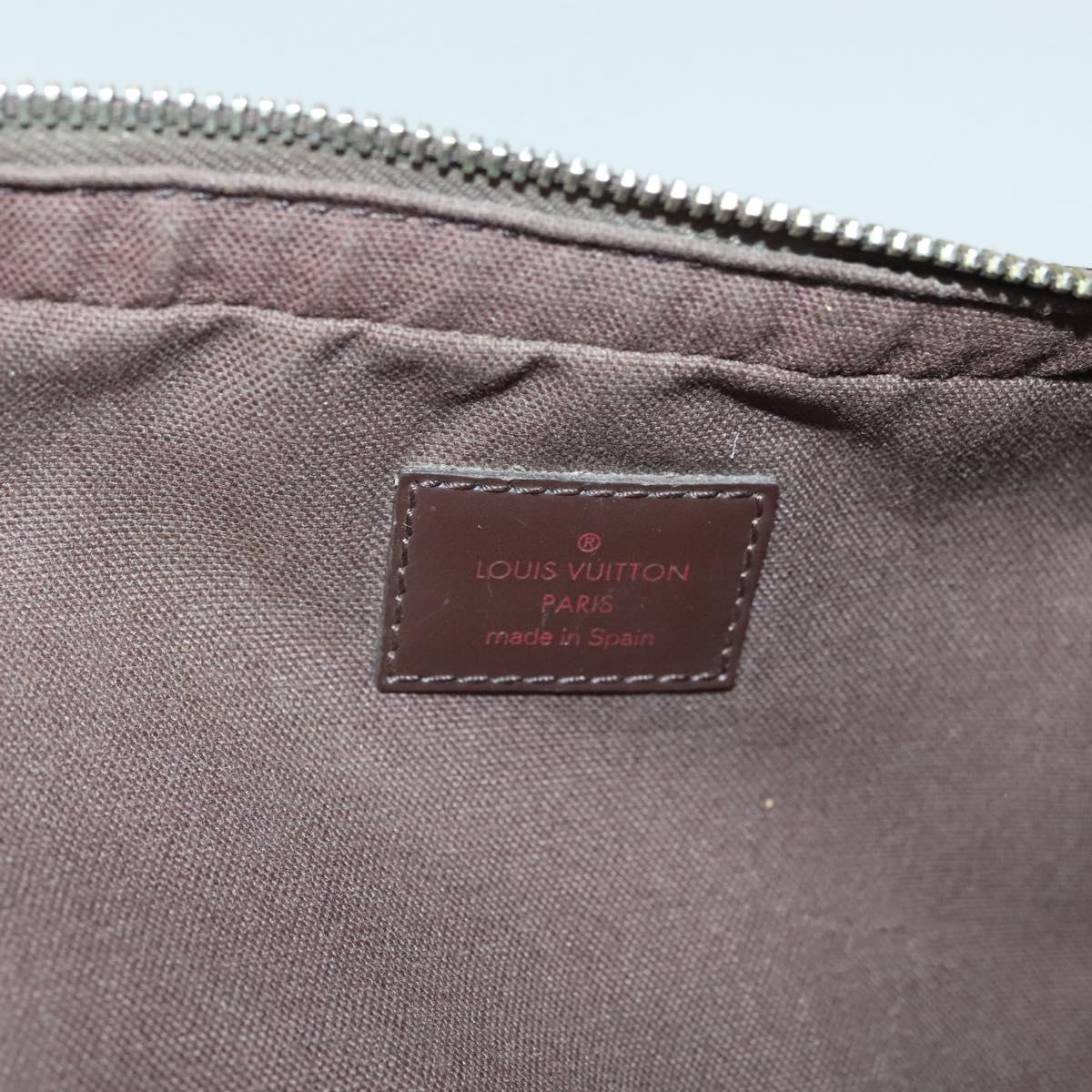 LOUIS VUITTON Damier Ebene Geronimos Shoulder Bag N51994 LV Auth 140974