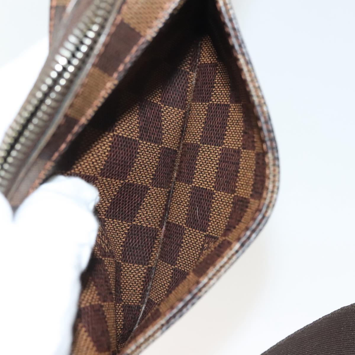 LOUIS VUITTON Damier Ebene Geronimos Shoulder Bag N51994 LV Auth 140974