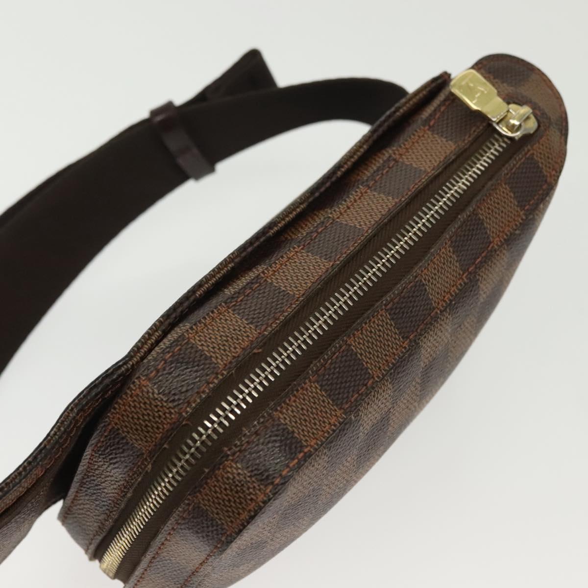 LOUIS VUITTON Damier Ebene Geronimos Shoulder Bag N51994 LV Auth 140974