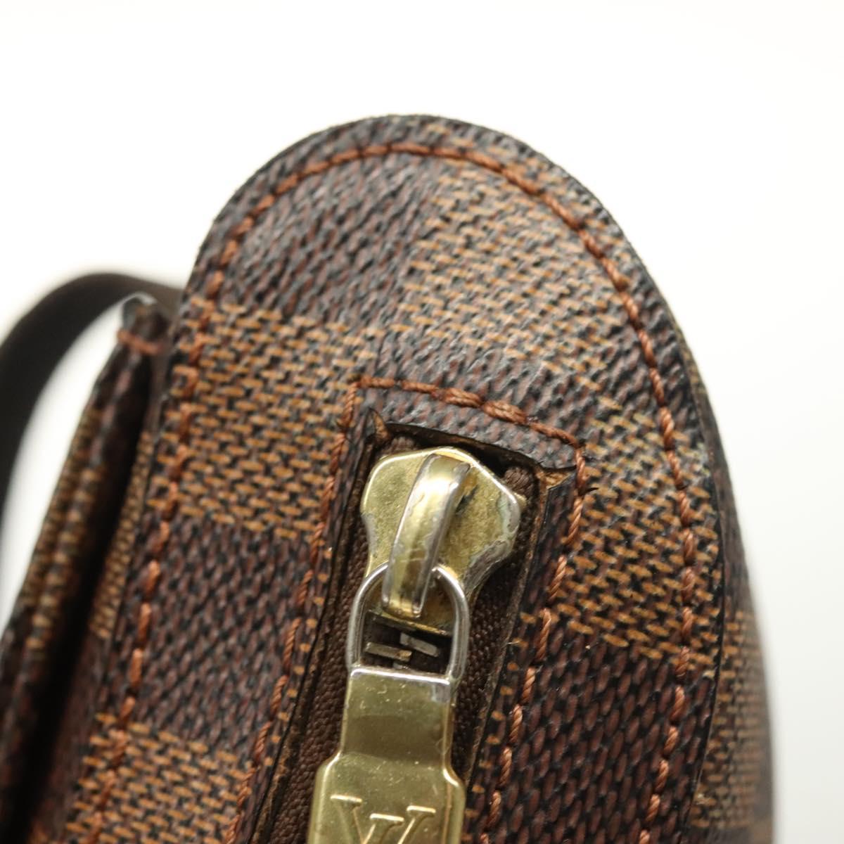 LOUIS VUITTON Damier Ebene Geronimos Shoulder Bag N51994 LV Auth 140974