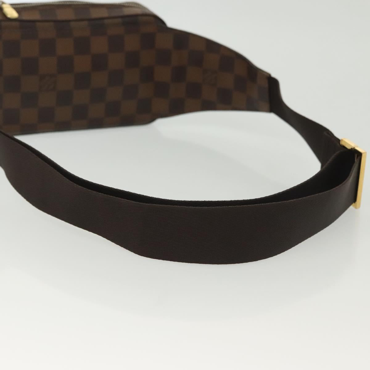 LOUIS VUITTON Damier Ebene Geronimos Shoulder Bag N51994 LV Auth 140974