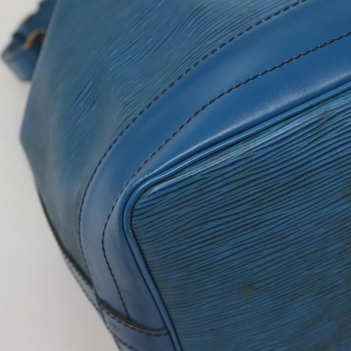 LOUIS VUITTON Epi Noe Shoulder Bag Toledo Blue M44005 LV Auth 140978