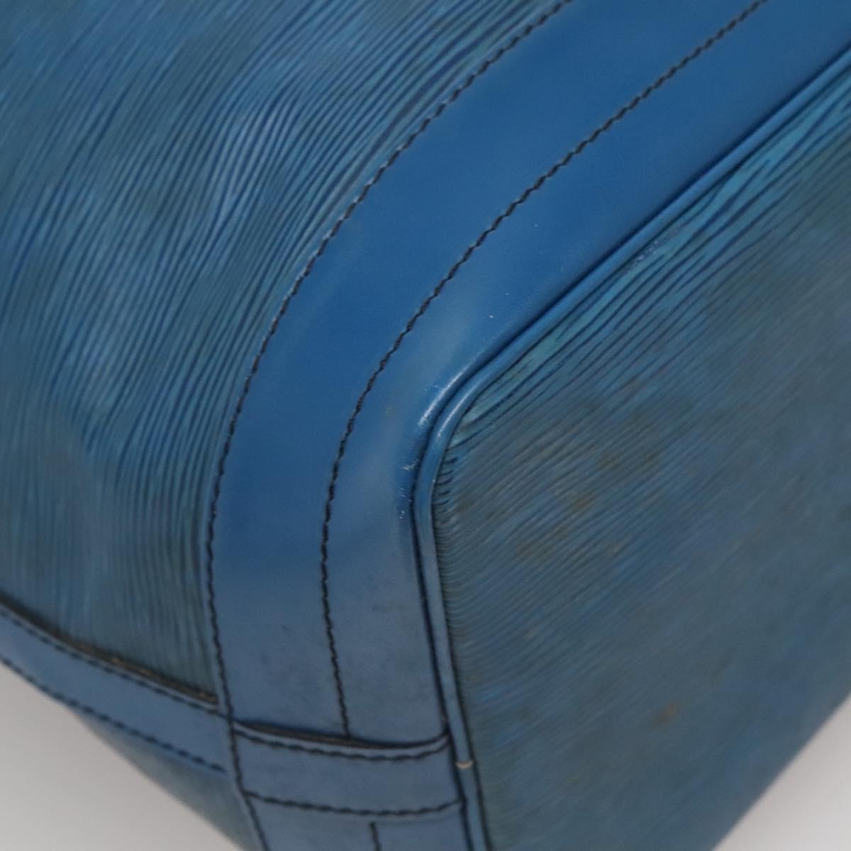 LOUIS VUITTON Epi Noe Shoulder Bag Toledo Blue M44005 LV Auth 140978
