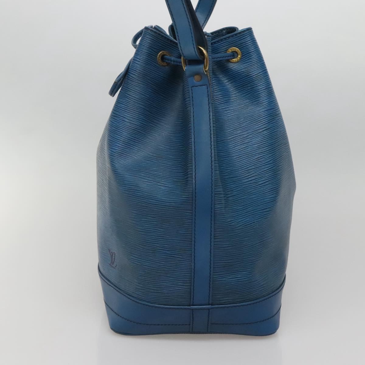 LOUIS VUITTON Epi Noe Shoulder Bag Toledo Blue M44005 LV Auth 140978