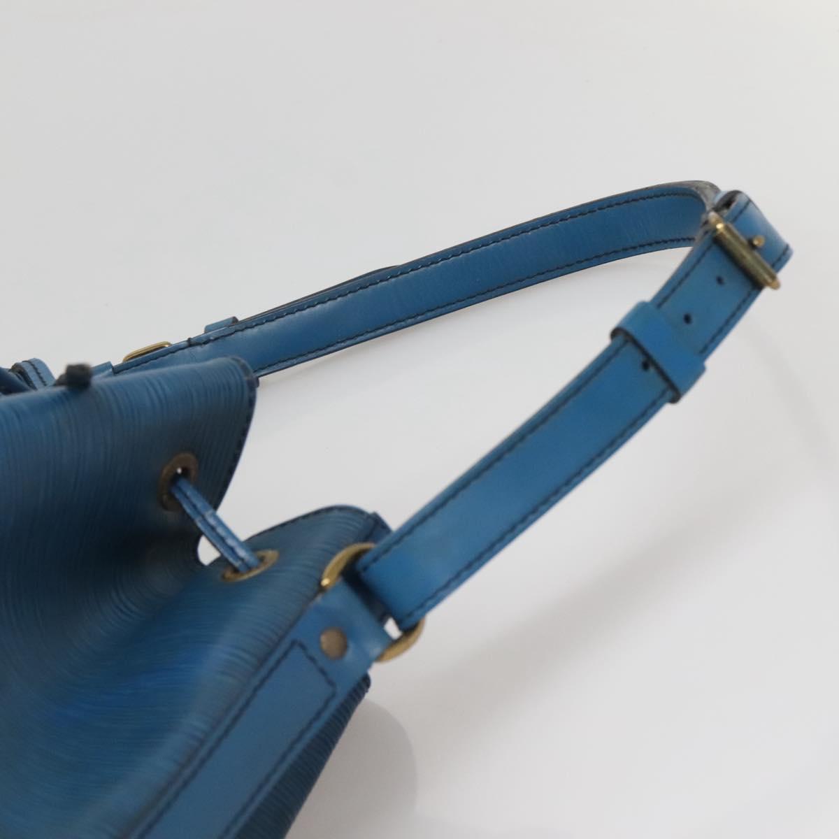 LOUIS VUITTON Epi Noe Shoulder Bag Toledo Blue M44005 LV Auth 140978