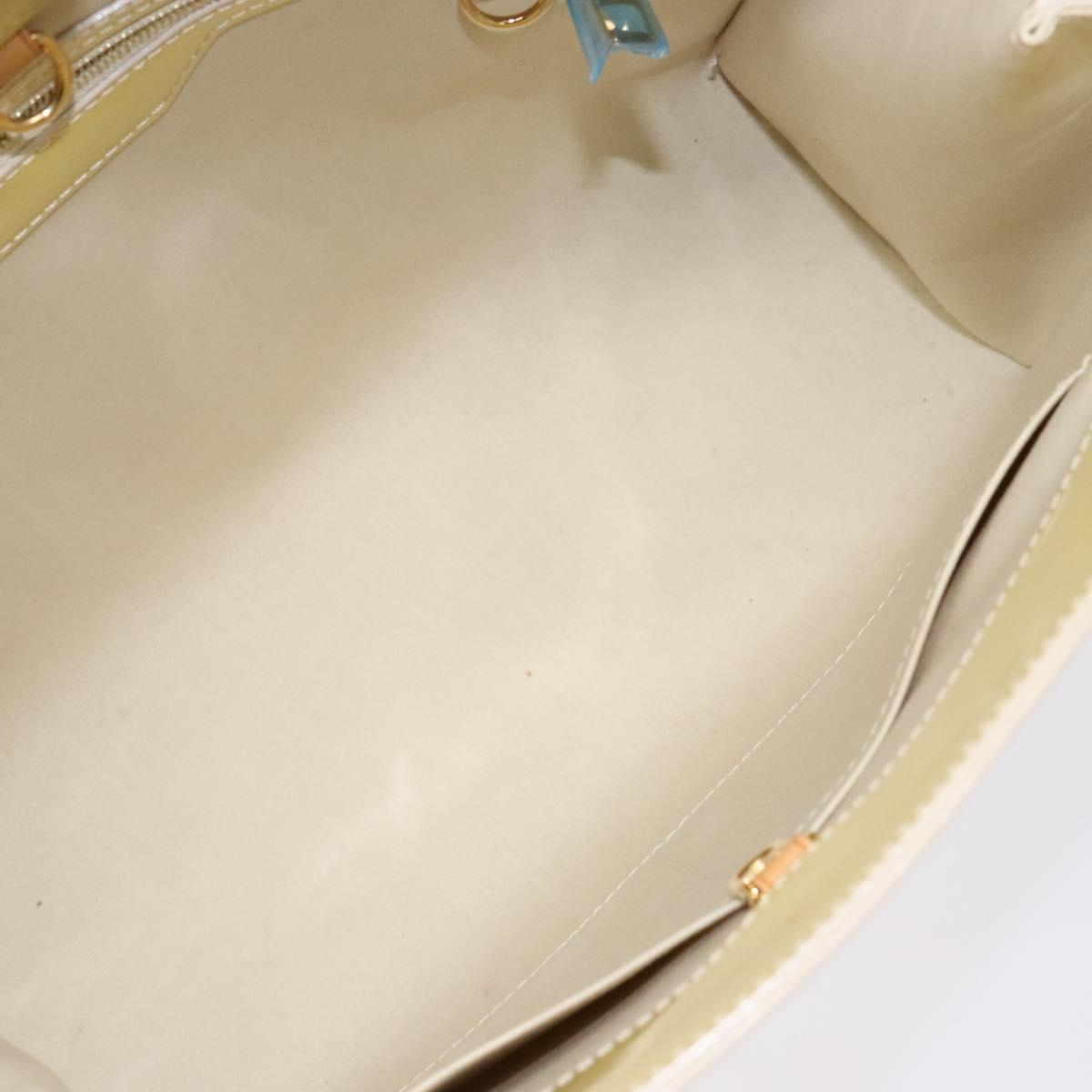 LOUIS VUITTON Monogram Vernis Katarina EW Tote Bag Broncorail M90010 Auth 140982