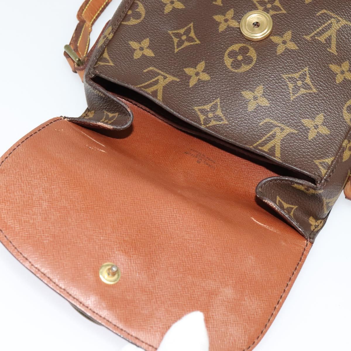 LOUIS VUITTON Monogram Saint Cloud PM Shoulder Bag M51244 LV Auth 140997