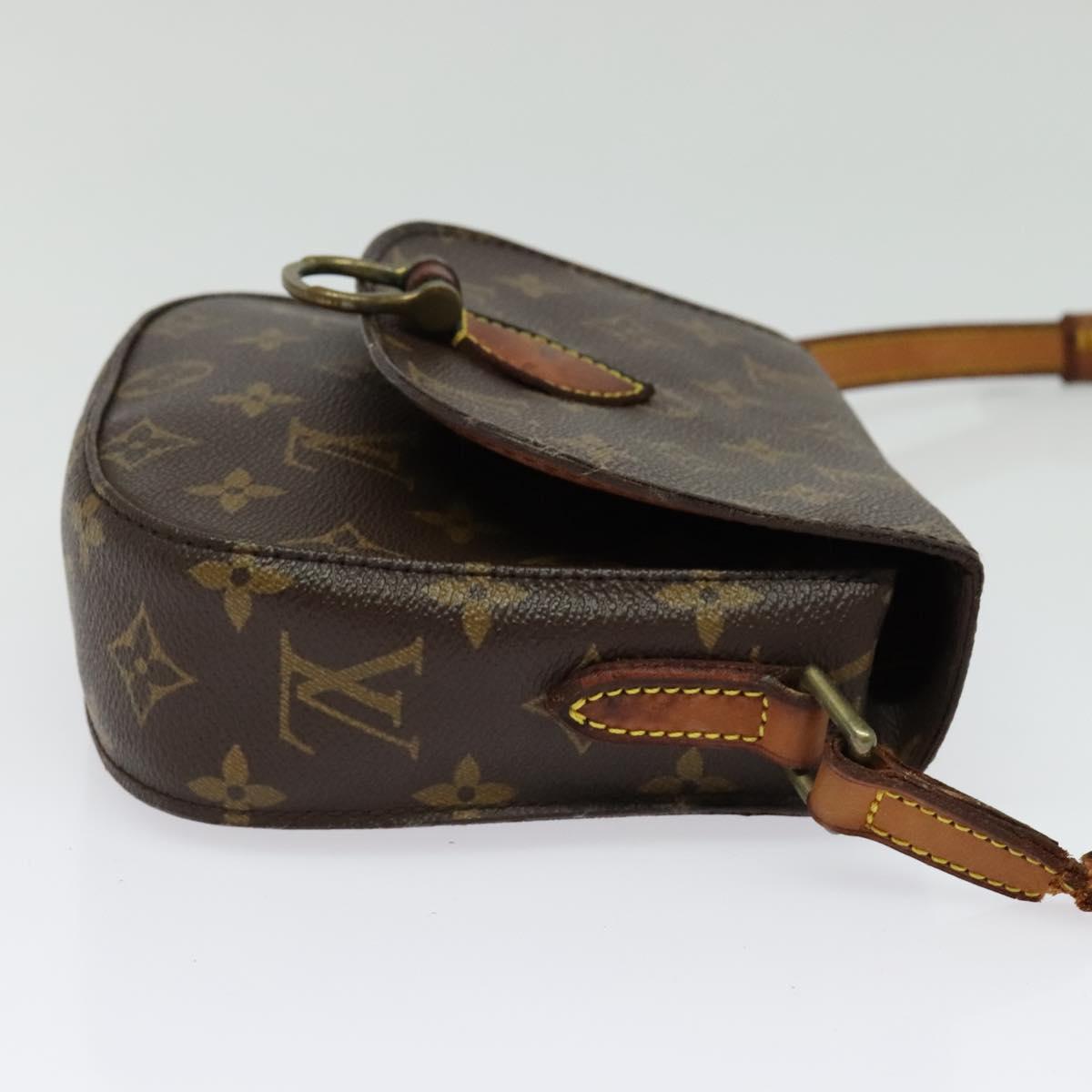 LOUIS VUITTON Monogram Saint Cloud PM Shoulder Bag M51244 LV Auth 140997