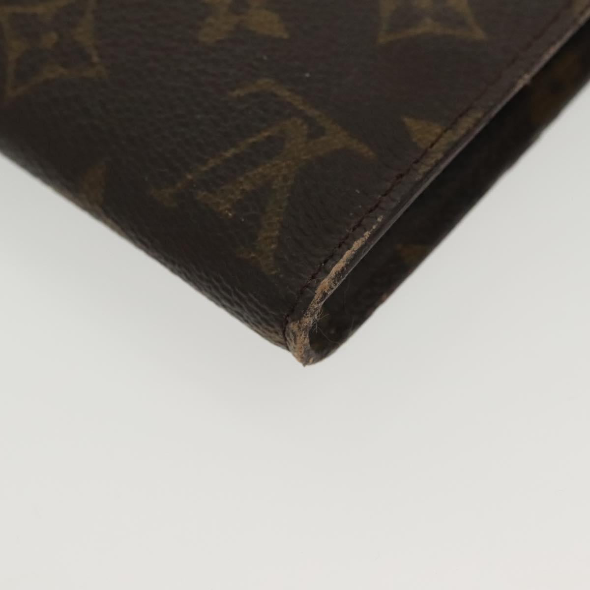LOUIS VUITTON Monogram Bucket GM Accessory Pouch LV Auth 141013