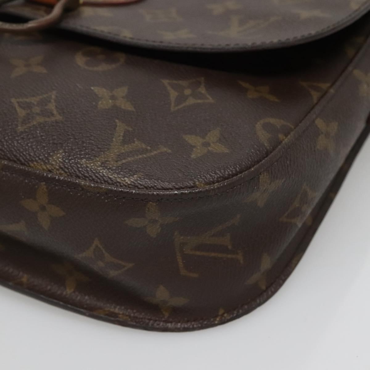 LOUIS VUITTON Monogram Saint Cloud GM Shoulder Bag M51242 LV Auth 141016