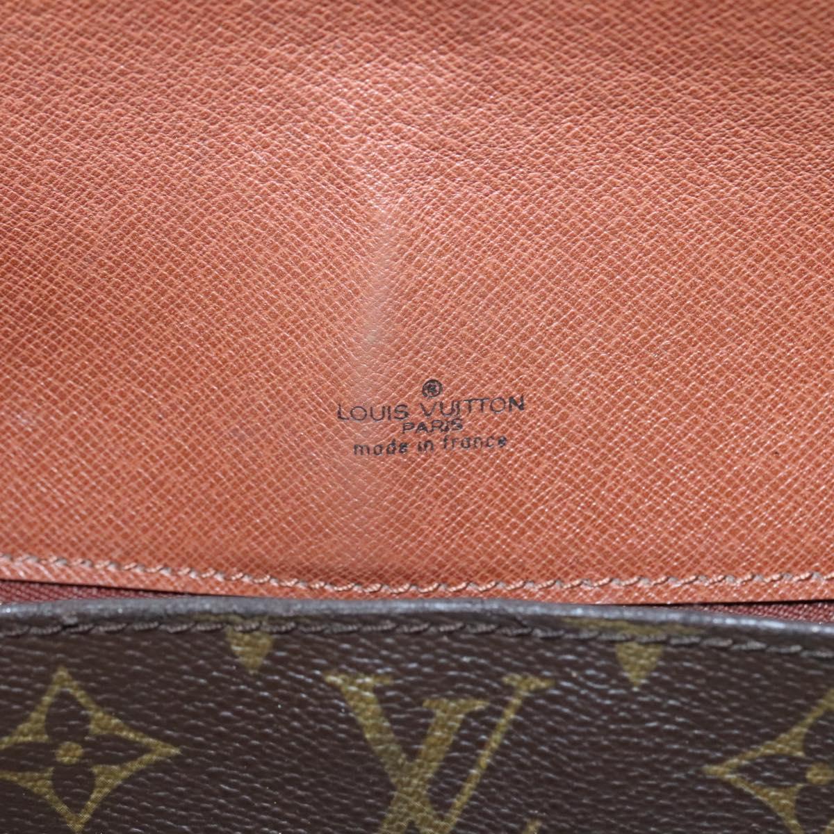 LOUIS VUITTON Monogram Saint Cloud GM Shoulder Bag M51242 LV Auth 141016