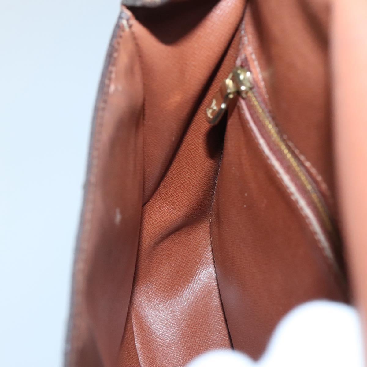 LOUIS VUITTON Monogram Saint Cloud GM Shoulder Bag M51242 LV Auth 141016