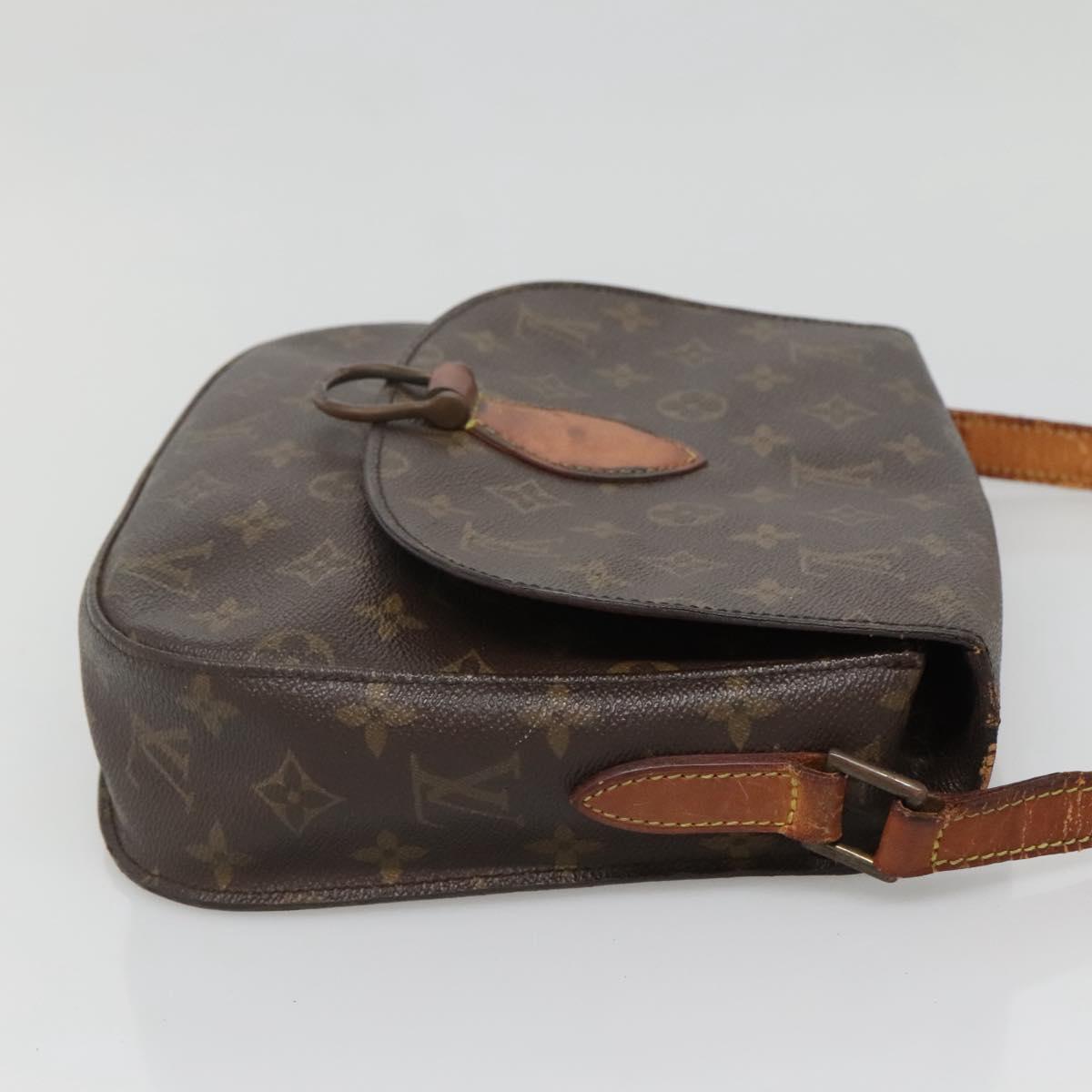 LOUIS VUITTON Monogram Saint Cloud GM Shoulder Bag M51242 LV Auth 141016