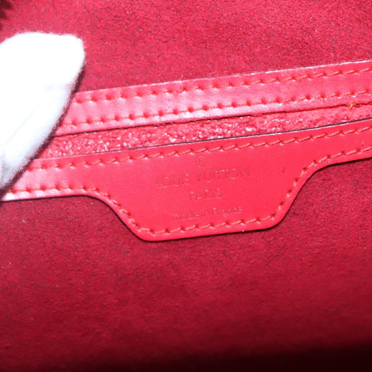 LOUIS VUITTON Epi Mabillon Backpack Castilian Red M52237 LV Auth 141017