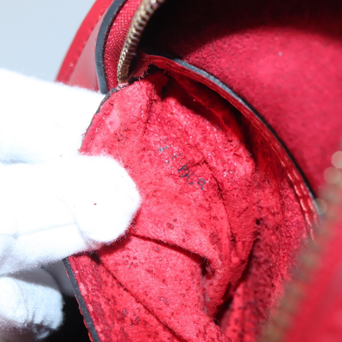 LOUIS VUITTON Epi Mabillon Backpack Castilian Red M52237 LV Auth 141017