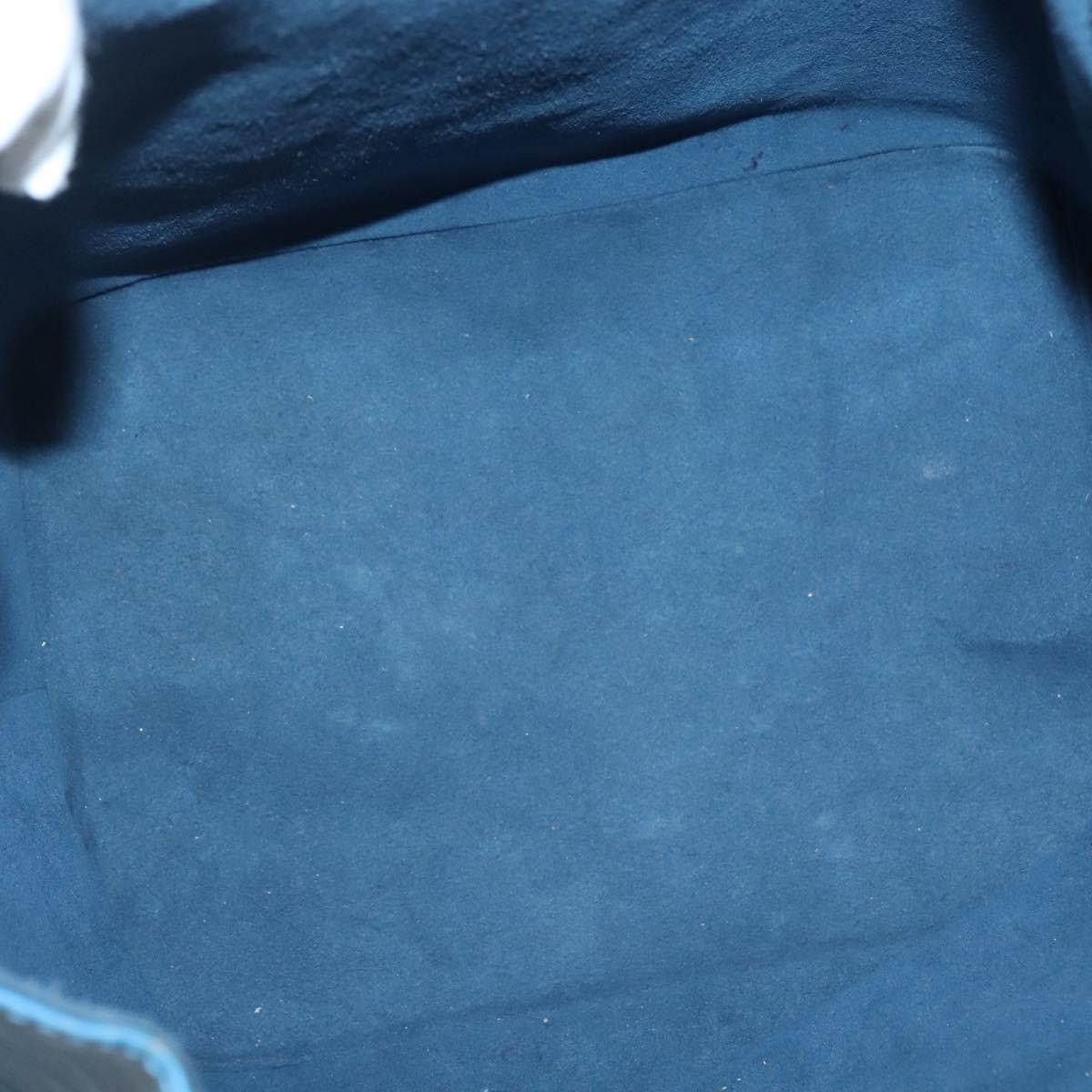 LOUIS VUITTON Epi Petit Noe Shoulder Bag Blue M44105 LV Auth 141022