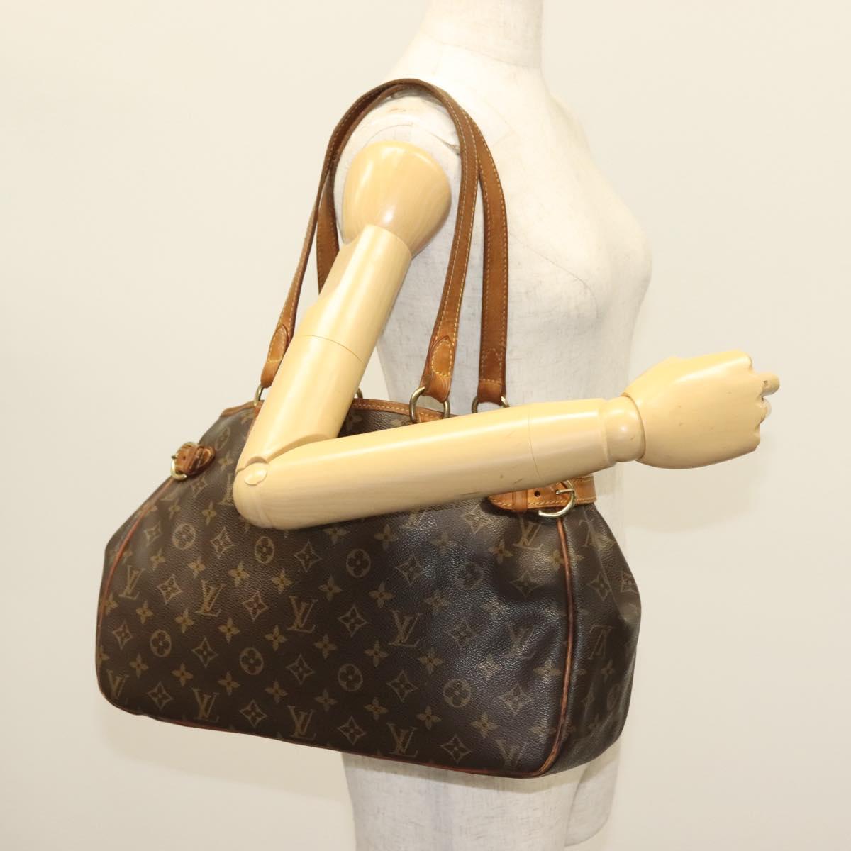 LOUIS VUITTON Monogram Batignolles Horizontal Tote Bag M51154 LV Auth 141024