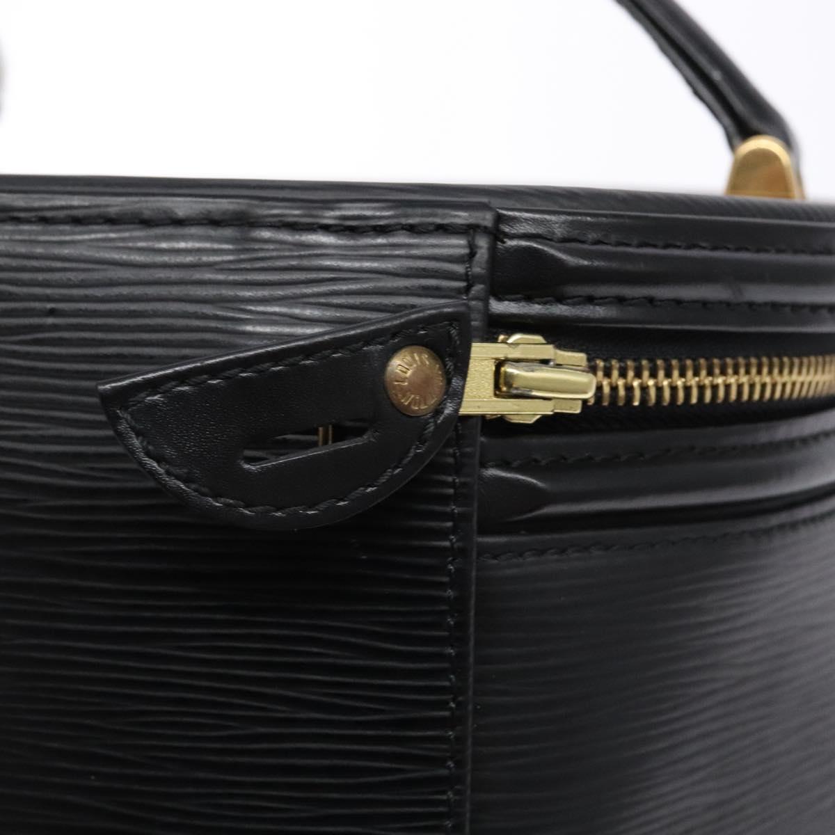 LOUIS VUITTON Epi Cannes Hand Bag Black M48032 LV Auth 141062