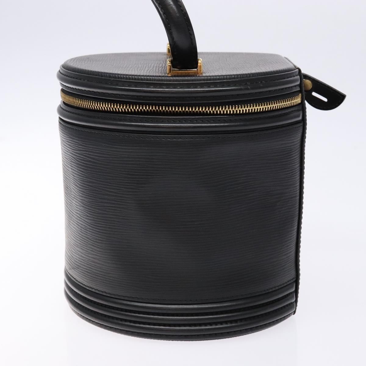 LOUIS VUITTON Epi Cannes Hand Bag Black M48032 LV Auth 141062