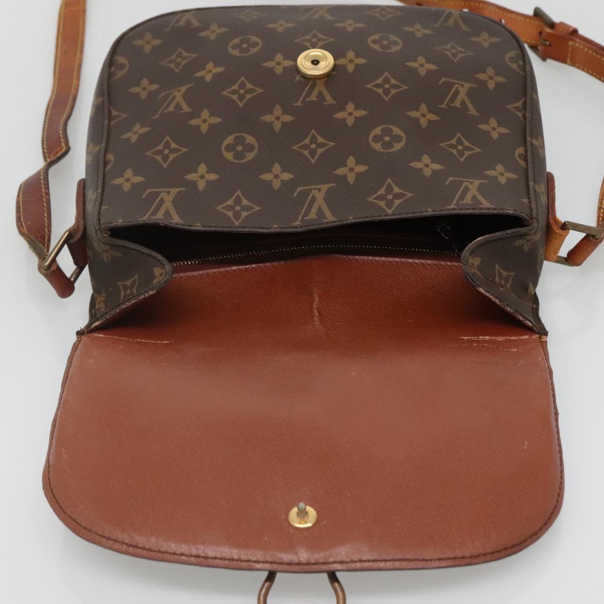 LOUIS VUITTON Monogram Monogram Saint Cloud GM Shoulder Bag M51242 Auth 141085