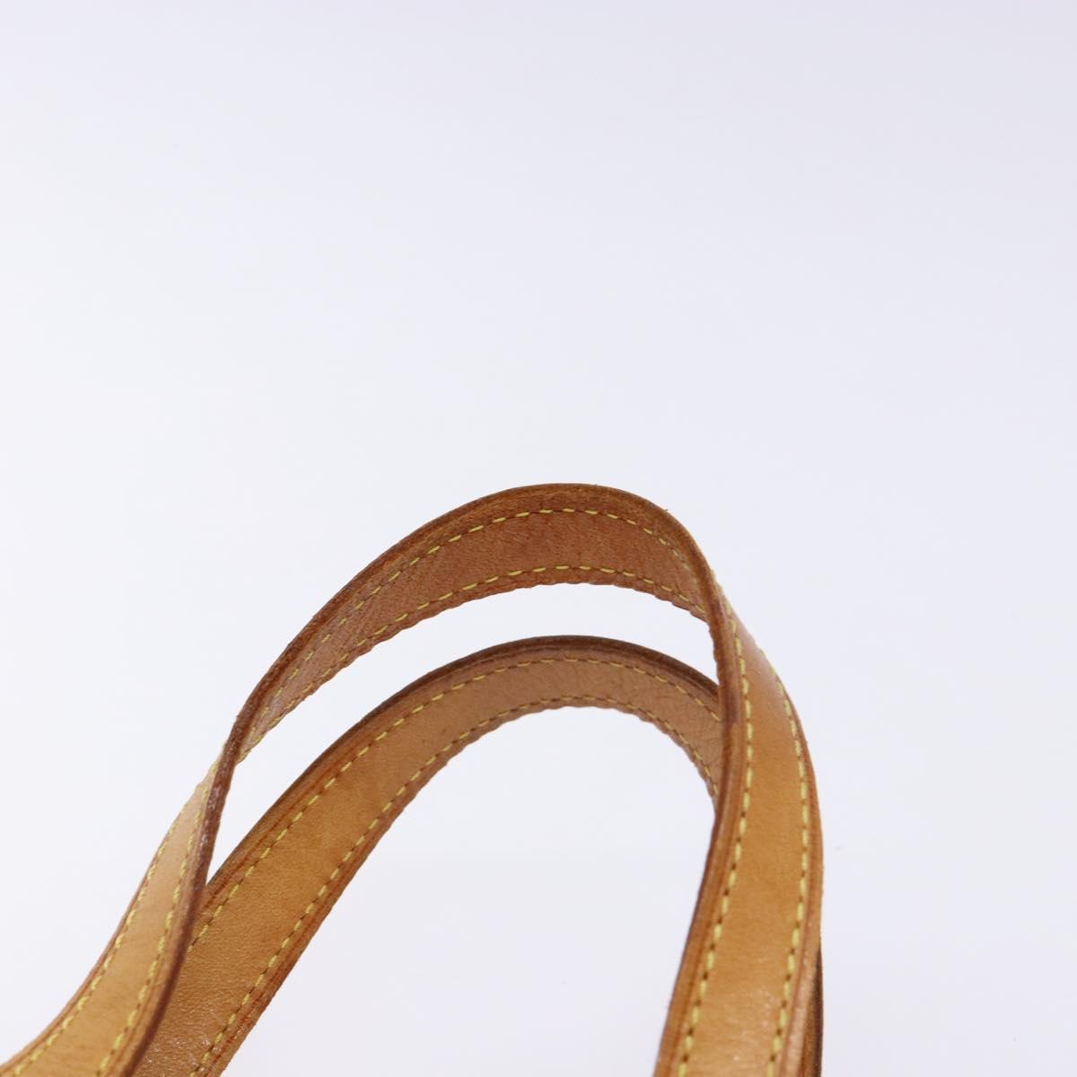 LOUIS VUITTON Monogram Vernis Reade PM Hand Bag Bronze M91146 LV Auth 141113