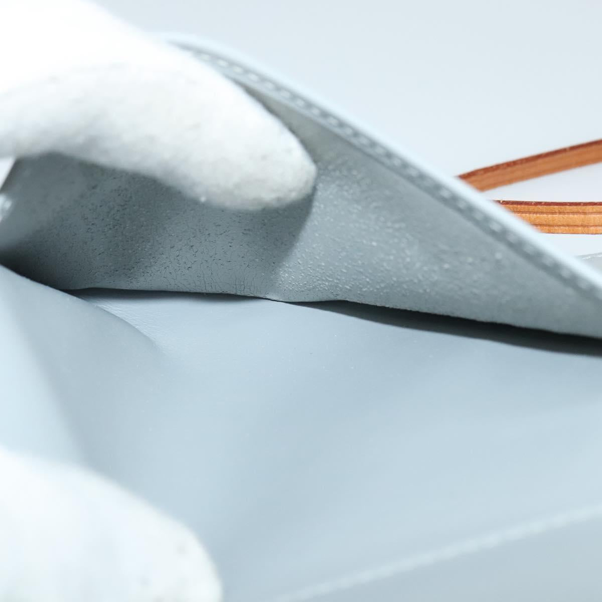 LOUIS VUITTON Monogram Vernis Walker Wallet Gris M91031 LV Auth 141125