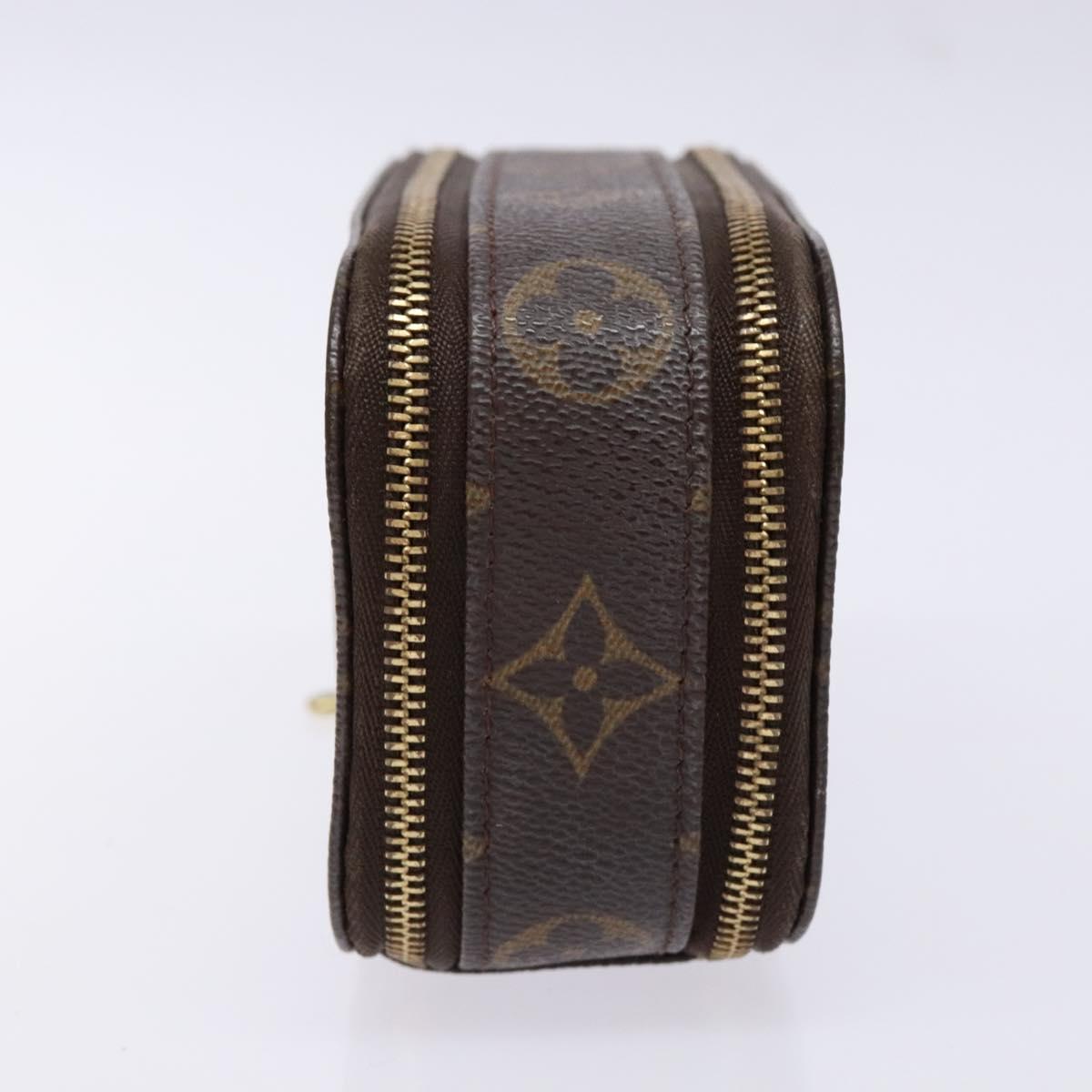 LOUIS VUITTON Monogram Trousse Brush PM Cosmetic Pouch M47510 LV Auth 141126