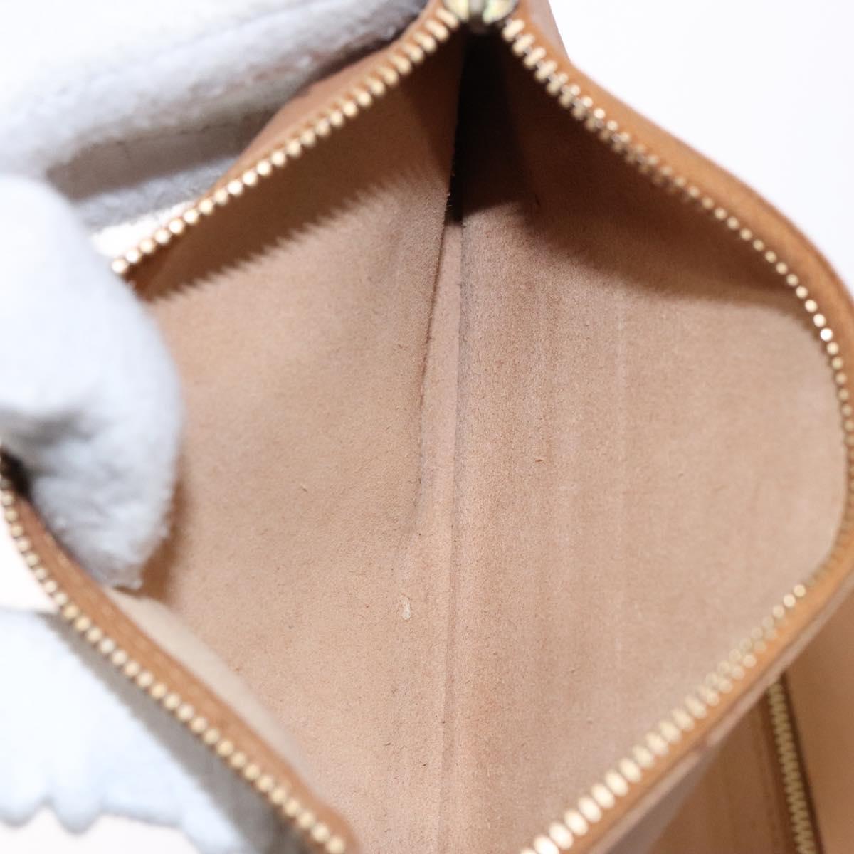 LOUIS VUITTON Monogram Poche Monte Carlo Jewelry Box Vintage M47352 Auth 141127