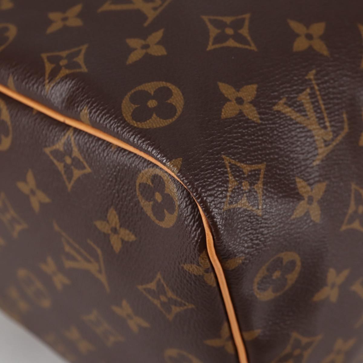 LOUIS VUITTON Monogram Speedy 35 Hand Bag M41524 LV Auth 141141V