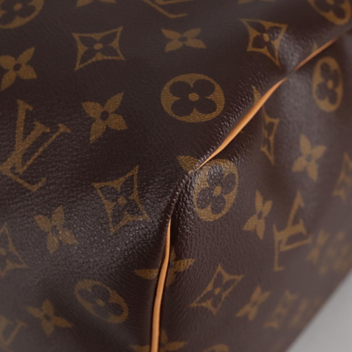 LOUIS VUITTON Monogram Speedy 35 Hand Bag M41524 LV Auth 141141V