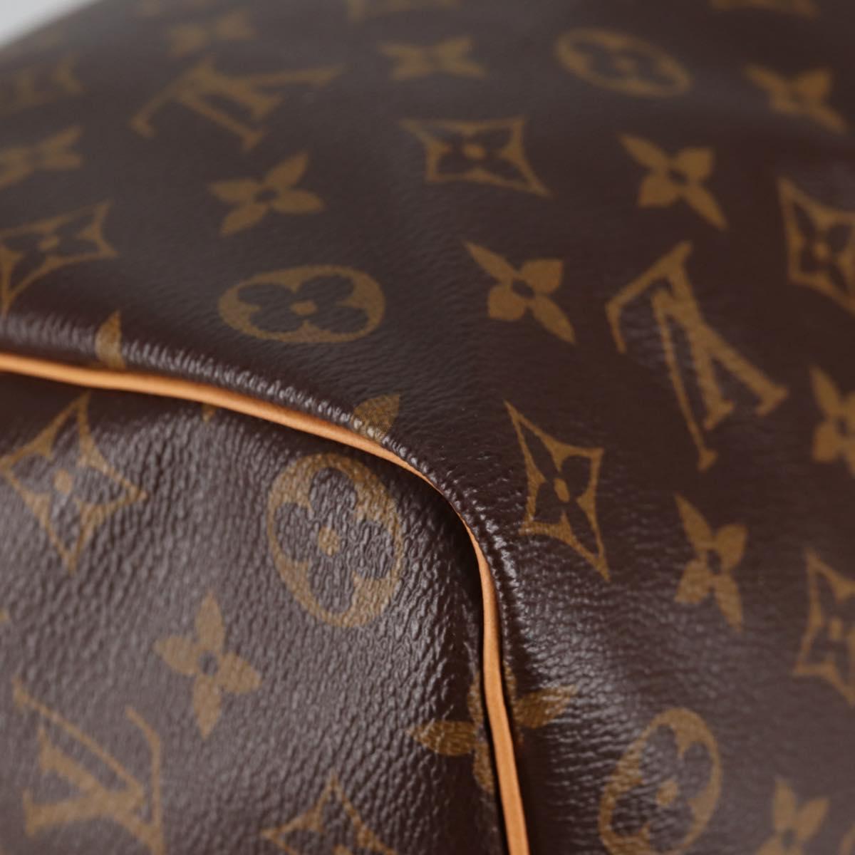 LOUIS VUITTON Monogram Speedy 35 Hand Bag M41524 LV Auth 141141V