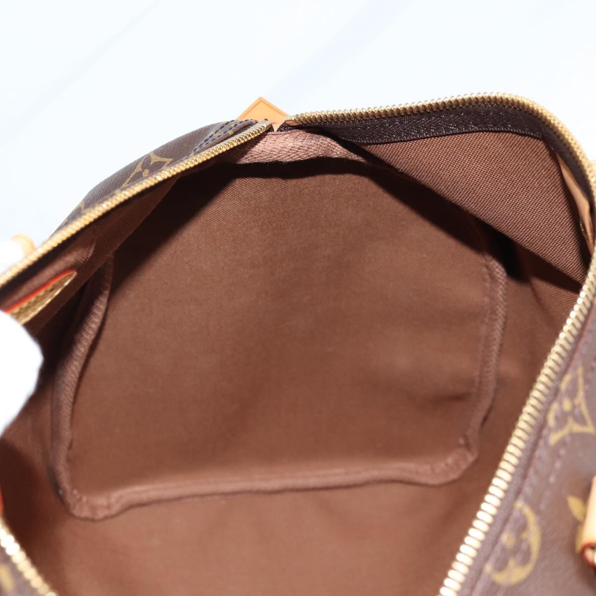 LOUIS VUITTON Monogram Speedy 35 Hand Bag M41524 LV Auth 141141V