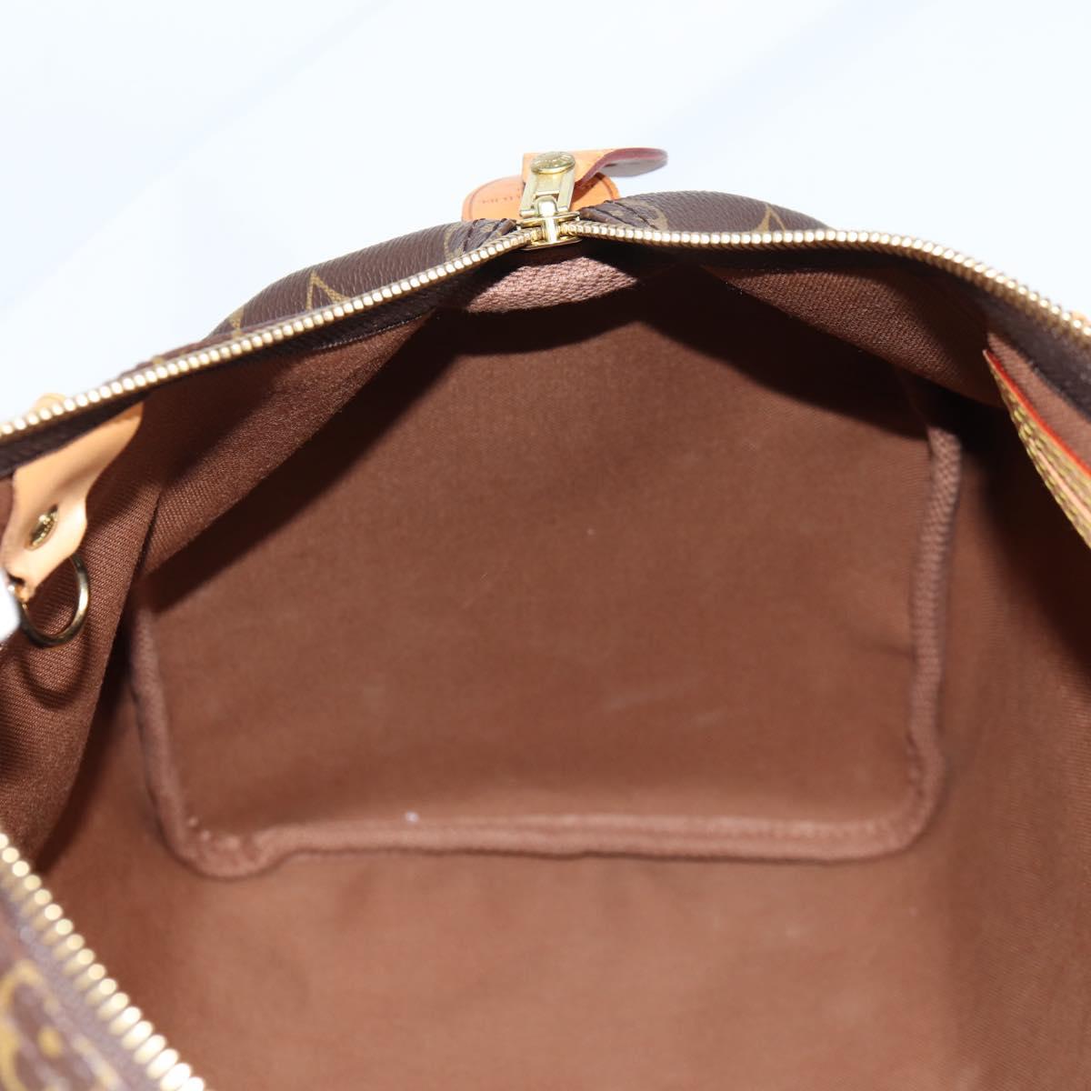 LOUIS VUITTON Monogram Speedy 35 Hand Bag M41524 LV Auth 141141V