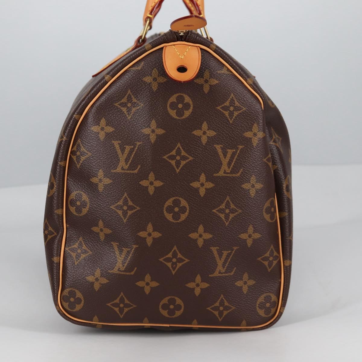 LOUIS VUITTON Monogram Speedy 35 Hand Bag M41524 LV Auth 141141V