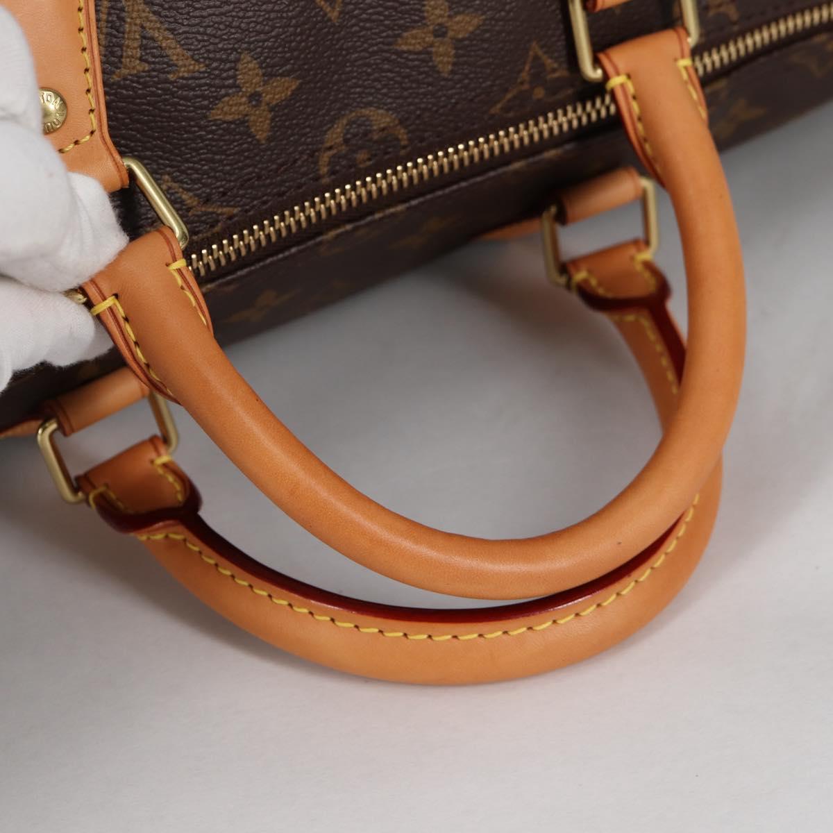 LOUIS VUITTON Monogram Speedy 35 Hand Bag M41524 LV Auth 141141V