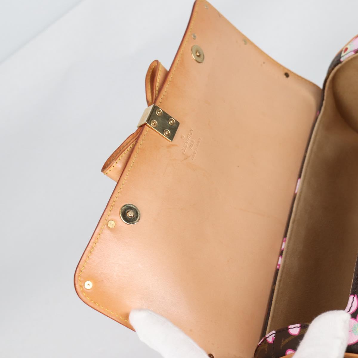 LOUIS VUITTON Monogram Cherry Blossom Papillon Hand Bag M92009 LV Auth 141143V