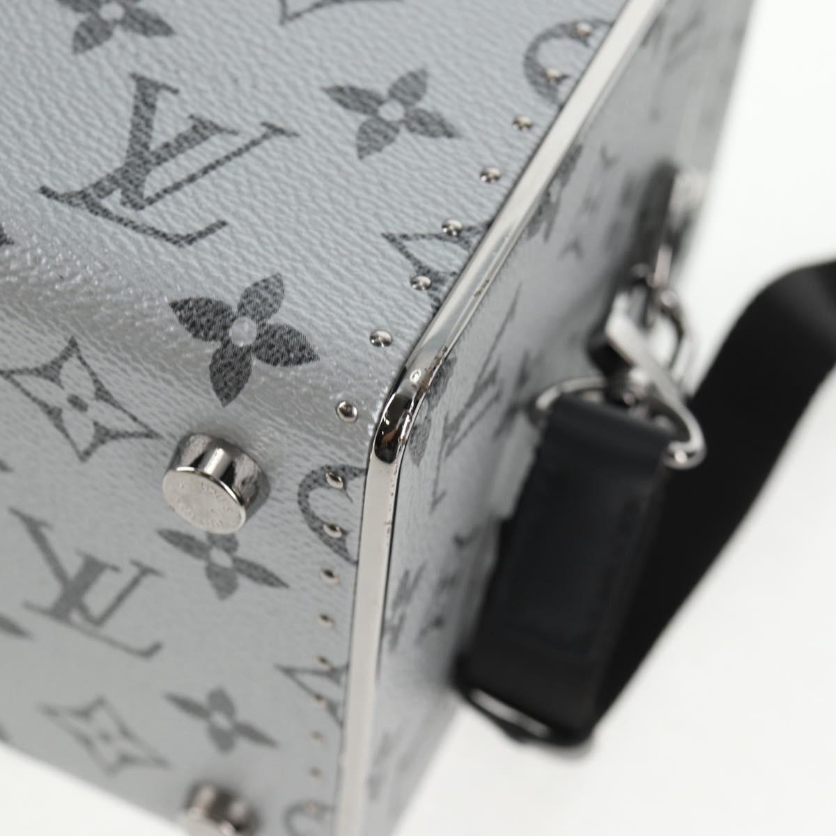 LOUIS VUITTON Monogram Eclipse Split Mini Box Trunk Bag M21022 LV Auth 141164SM