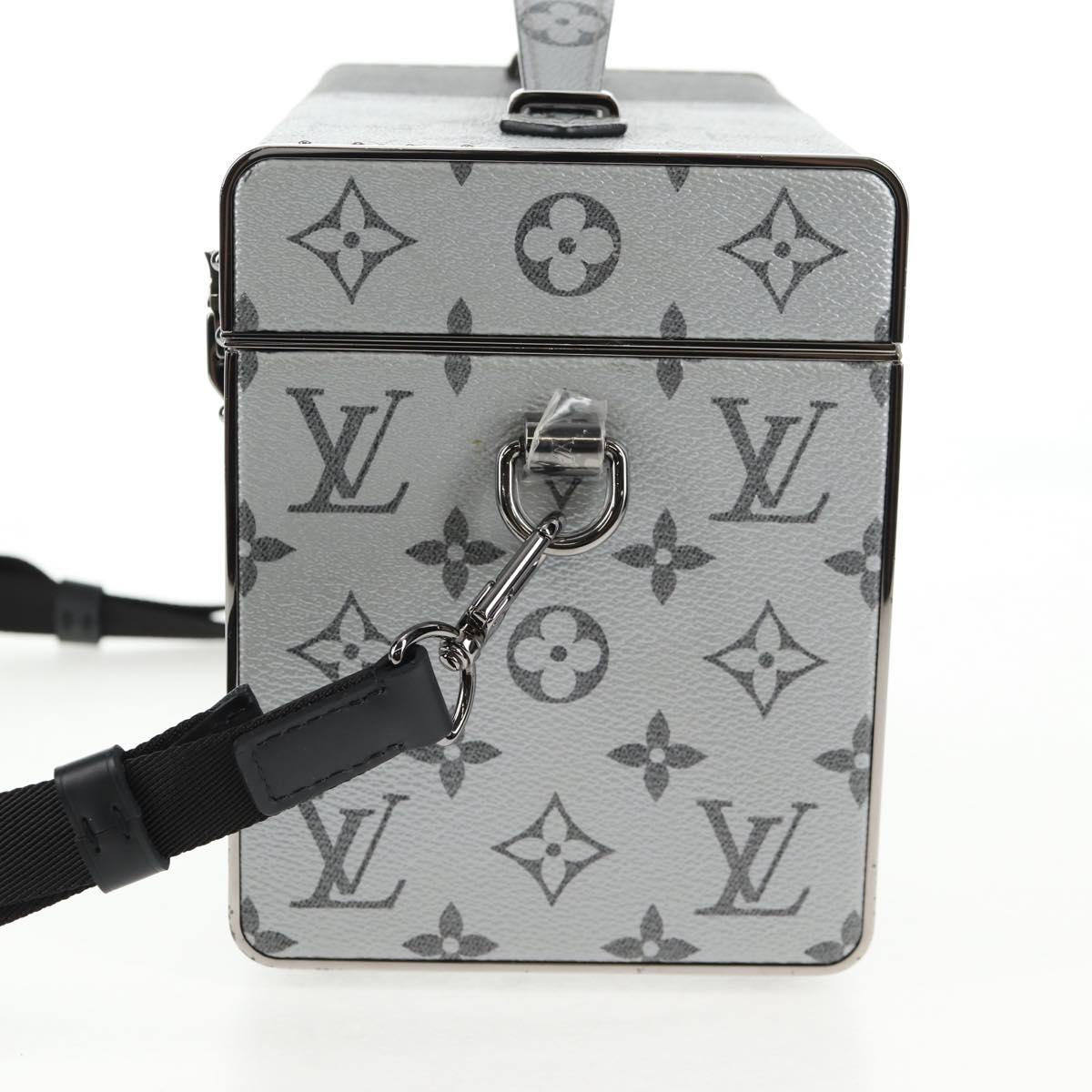 LOUIS VUITTON Monogram Eclipse Split Mini Box Trunk Bag M21022 LV Auth 141164SM